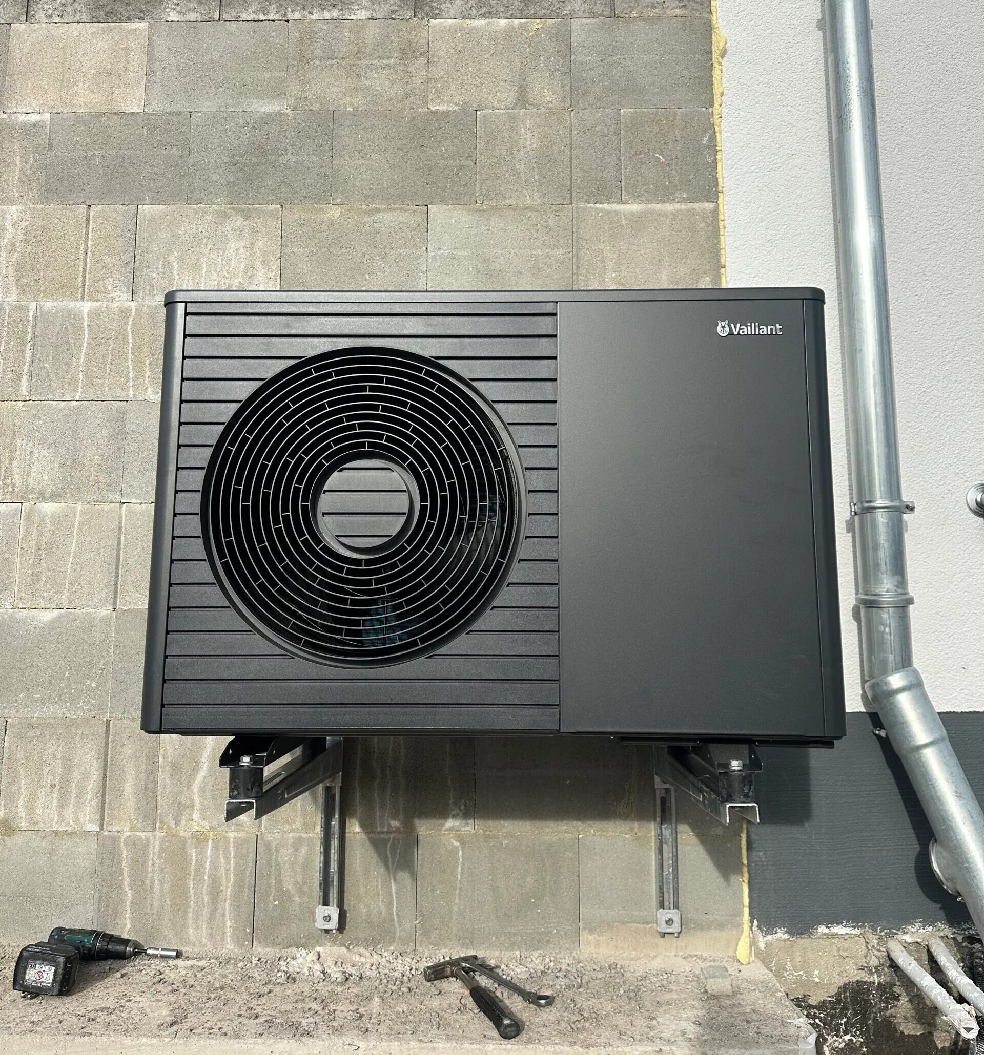 Vaillant aroTHERM Split — Instalacja systemu w nowym budynku